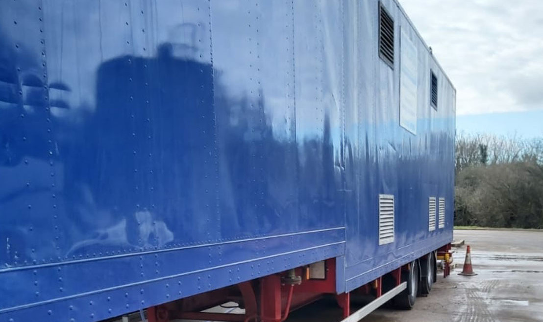 Mobile iIndustrial boiler hire